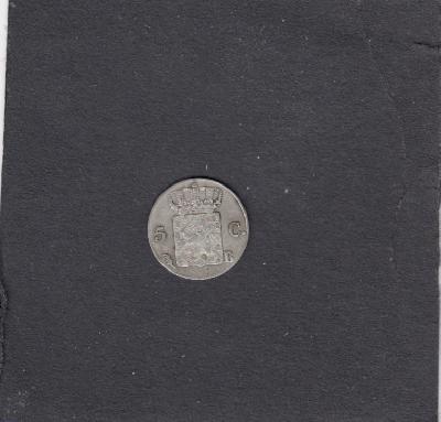 Beschrijving: 5 Cent WILLEM I